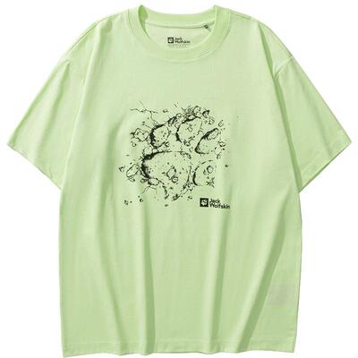 狼爪情侣速干岩石印花T恤