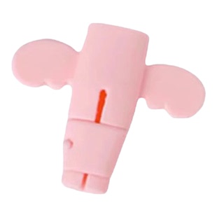 防折断通用款小天使数据线保护套头头充电线保护套线手机电线接头