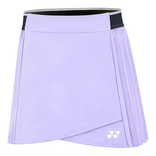 官网正品YONEX羽毛球服短裙女速干跑步运动裙百褶网球裙220154tcr