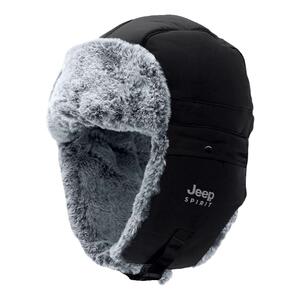 吉普大头围加绒保暖雷锋帽男女