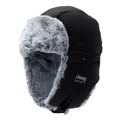 吉普大头围加绒保暖雷锋帽男女