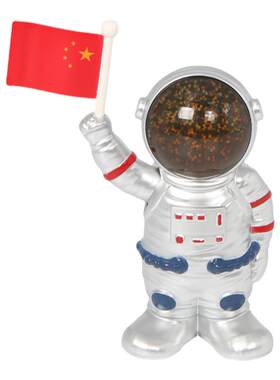 汽车太空人摆件太阳能摇摆车载车上创意宇航员车内中控台装饰用品