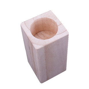 圆形桌腿床脚沙发脚茶几垫高通用增高定制木块支撑脚实木垫高稳定