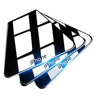 适用苹果8p7p6splus全屏钢化膜se2代3代护眼抗蓝光iphone11手机膜12/13防偷窥苹果16promax保护膜17Air高清膜