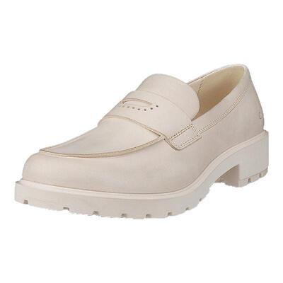 ECCO爱步女鞋 2026春季新款厚底增高通勤乐福鞋 都市维也纳231333