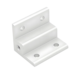 铝型材板材固定件 面板间隔块 地脚杯轮子连接件直角件亚克力角码