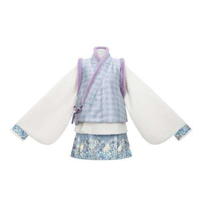 明制加绒袄织金马面裙裙日常汉服