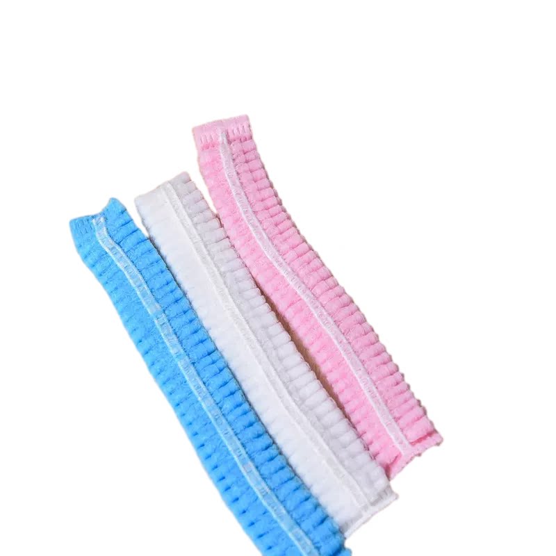 一次性帽子条形帽无纺布头套手术头部防护用品