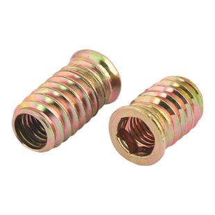 内外牙螺母沉头内六角家具螺帽实木预埋件梯形螺丝帽M4M5M6M8M10