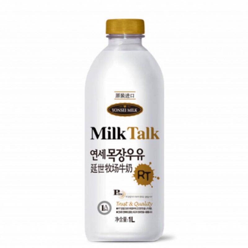 包邮韩国进口延世MilkTalk牛奶