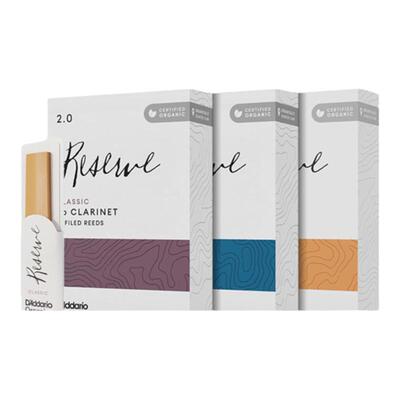 达达里奥降B单簧管芦苇哨片10片