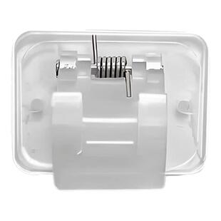 伸缩杆固定托免打孔帘杆挂钩窗帘杆支架衣柜晾衣杆卡扣承重固定器