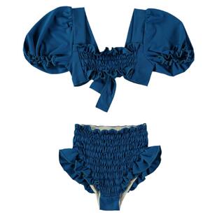 3Z 清仓特价 西班牙belle chiara儿童连体分体泳衣甜心仙女风防晒