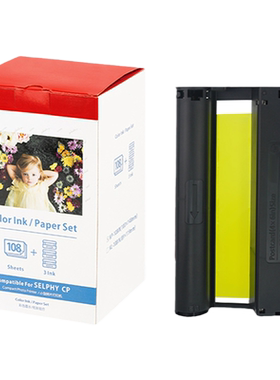 兼容佳能cp910墨盒cp1200色带cp1300相纸CP900热升华打印机CP800墨盒CP810相纸KL108 5寸 6寸KP108色带KP36