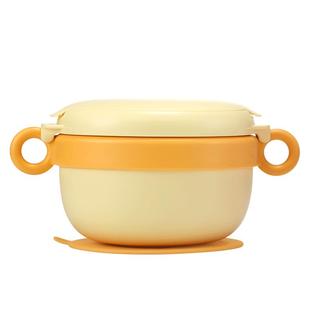 dodopapa爸爸制造注水保温碗婴儿辅食碗宝宝外出餐具儿童不锈钢碗