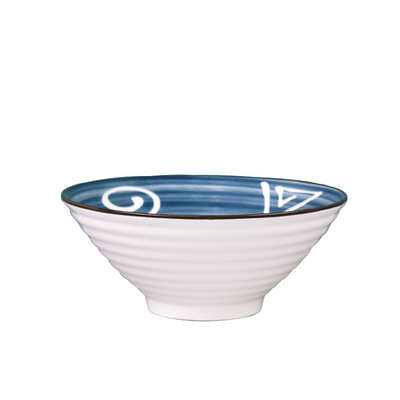 日式风餐具拉面碗陶瓷釉下彩