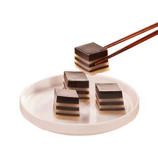 光头佬黑芝麻糕500g 12块/包 手工健康营养港式点心糕点下午茶