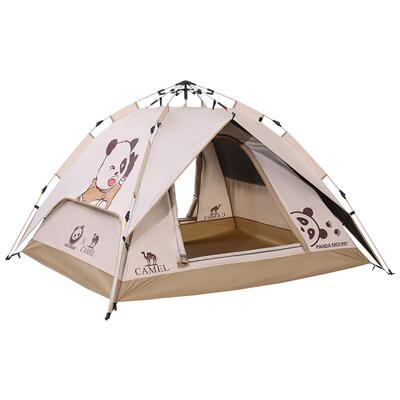 骆驼帐篷露营黑胶防晒