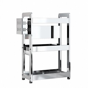 不锈钢厨房调料品置物架窄款小型