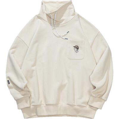 nautica中性重磅立领卫衣