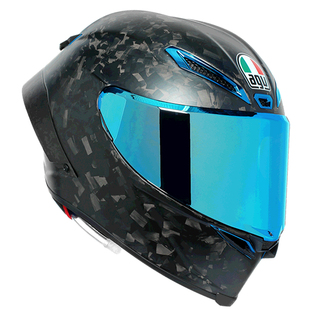 AGV碳纤维头盔男全盔摩托车机车跑盔四季75周年限量版PISTA GP RR