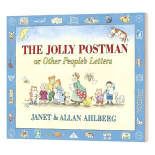 英文原版 The Jolly Postman or Other People's Letters 快乐的邮递员 精装绘本 英文版 进口英语原版书籍