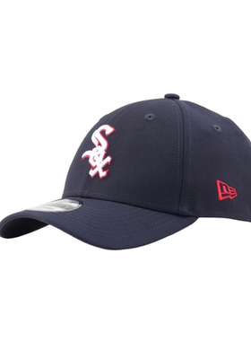 韩国代购NEWERA纽亦华MLB球队940硬顶棒球帽SOX芝加哥白袜藏蓝色