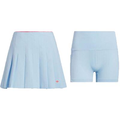 滔搏adidas阿迪达斯三叶草女子二合一运动休闲半身裙JC6770
