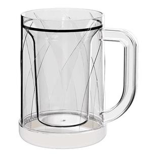 冰镇制冰杯夹层夏天冰镇杯啤酒杯创意水杯双层冰箱冷冻杯子冷饮杯