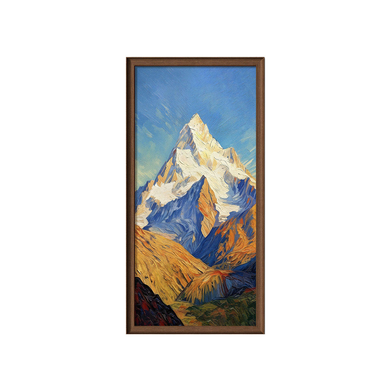 玄关装饰画入户正对门中古风绿色风景画走廊过道迎门挂画2026新款