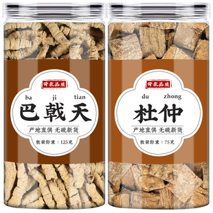 巴戟杜仲中药材组合茶泡水喝巴戟天杜仲皮女贞子黑豆汤牛大力茶包