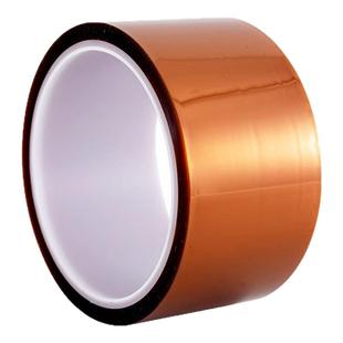 茶色高温胶带透明450g过锡炉热转印3D绝缘耐高温无痕金手指胶带PI聚酰亚胺胶带胶布电视断Y胶带护屏耐热胶纸