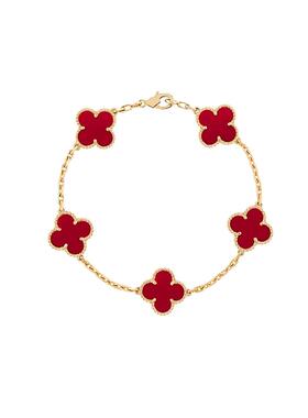 四叶草五花手链专柜同款不掉色