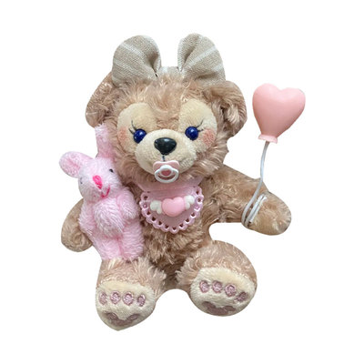 雪莉玫包包挂件毛绒公仔玩偶挂饰