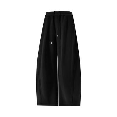 潮牌摇粒绒休闲裤男2025秋冬情侣