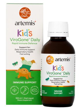 Artemis新西兰儿童免疫力抵抗力宝宝VC维生素C接骨木紫锥菊100ml
