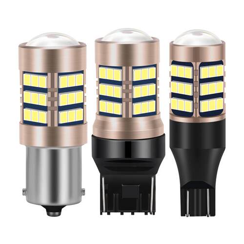 倒车led灯改装超亮汽车流氓倒车灯泡鹰眼辅助灯后尾灯T15T201156