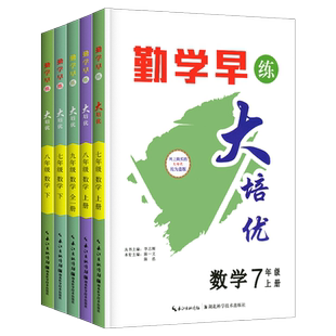 2025版适用勤学早大培优名校压轴题同步大计算七八九年级数学上册下册初中789年级数学物理化学练习题人教版送纸质版答案