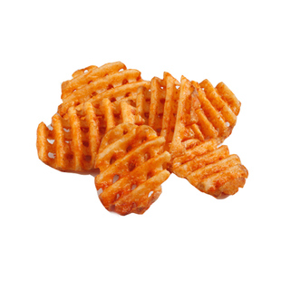 整箱蓝威斯顿薯格Y67\X9106冷冻辣味薯格/薯网进口油炸小吃西餐