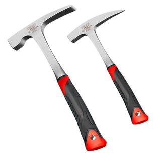 德力西电气专业地质勘探锤钣金锤多功能家用尖头扁头登山采石采矿