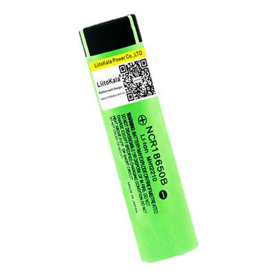 liitokala 18650锂电池3.7V大容量3400mAh强光手电筒充电宝34B平