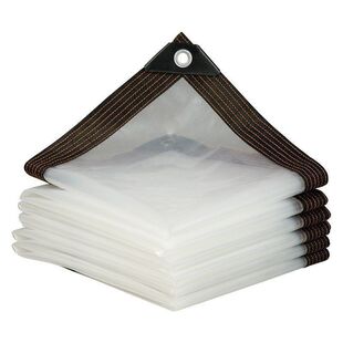 透明防雨布pvc软塑料布挡风保温加厚大棚塑料薄膜防水布包边打孔