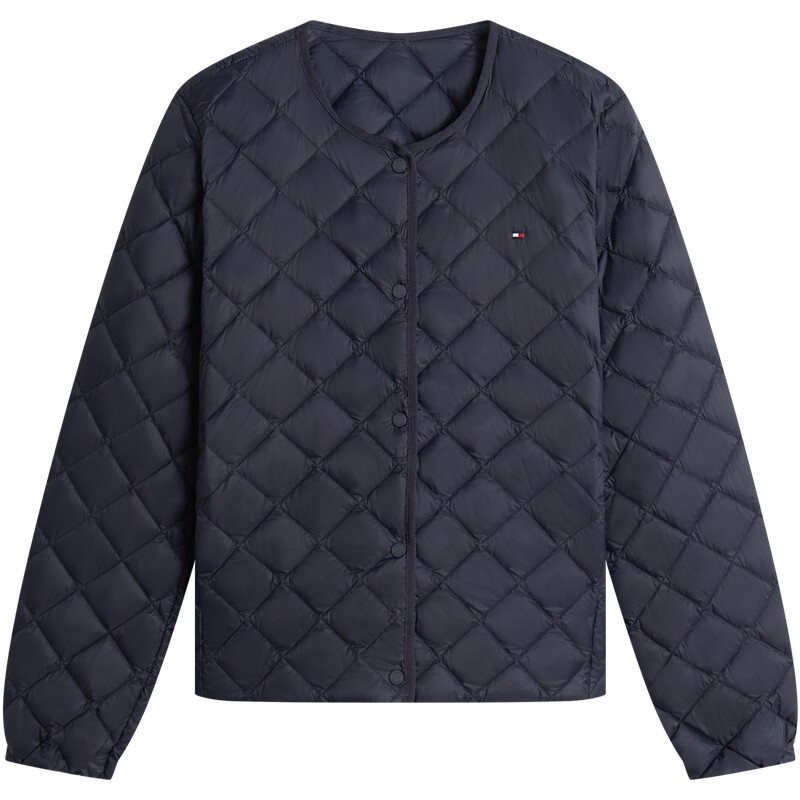 Tommy女装易收纳菱格90绒羽绒服