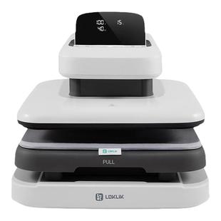 【官方正品】乐立克自动烫画机小型全自动热压机家用T恤热转印电动烫印机热升华转印手工DIY衣服定制工具