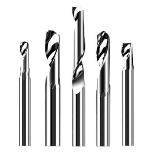 钨钢单刃铝用铣刀高光高精不粘刀德国进口原料铝铜合金平底立铣刀