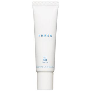 【百亿补贴】THREE平衡脸部防晒霜30ml 防紫外线SPF40+防护乳清爽