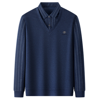 【假两件】爸爸春秋季长袖t恤