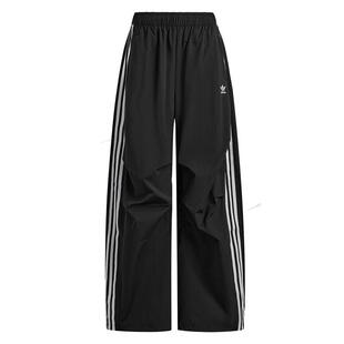 Adidas阿迪达斯三叶草女裤2025秋季新款CURVED PANT运动裤KS3324