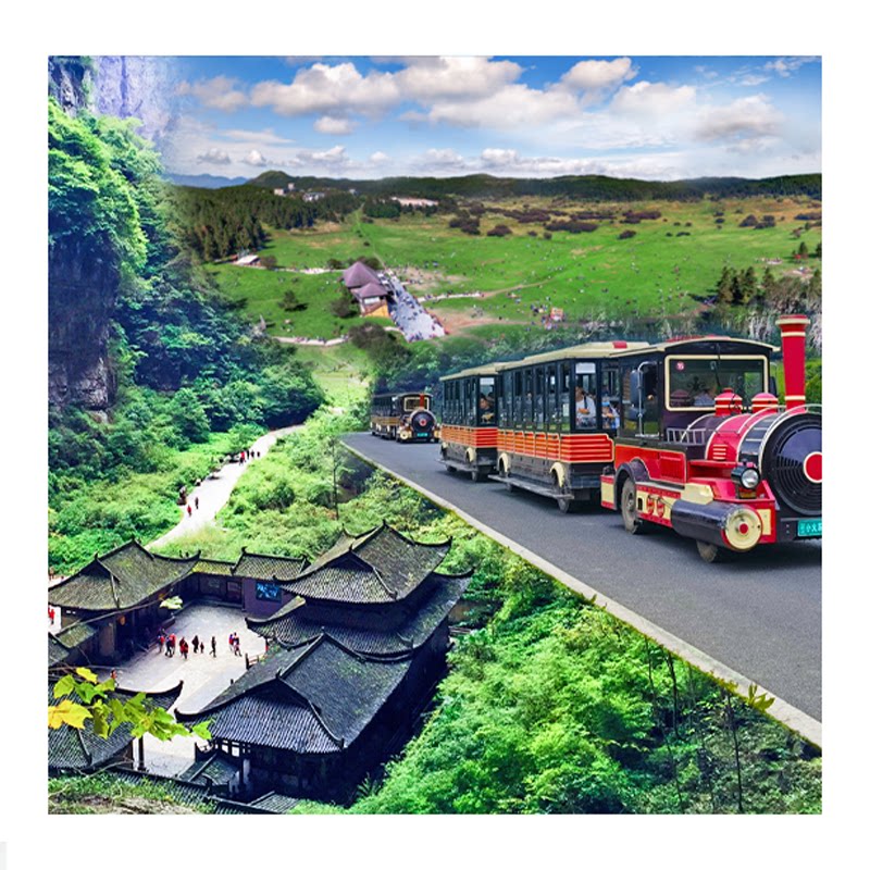 重庆武隆一日游纯玩天坑地缝仙女山小团