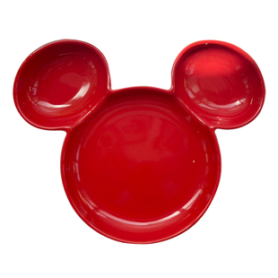 包邮/尾单迪士尼米奇维尼熊图案陶瓷盘分割盘马克杯儿童餐具摆拍